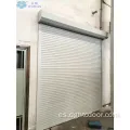 Puerta de obturador comercial de aluminio